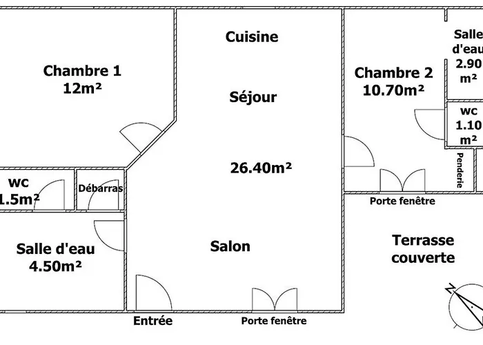 Casa de Férias Maison Climatisee, 2 Gites, 2 Chambres, 15 Hectares, Loisirs, Animaux Acceptes - Fr-1-426-520 Bouin (Vendee)